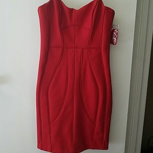 Stunning red cocktail dress